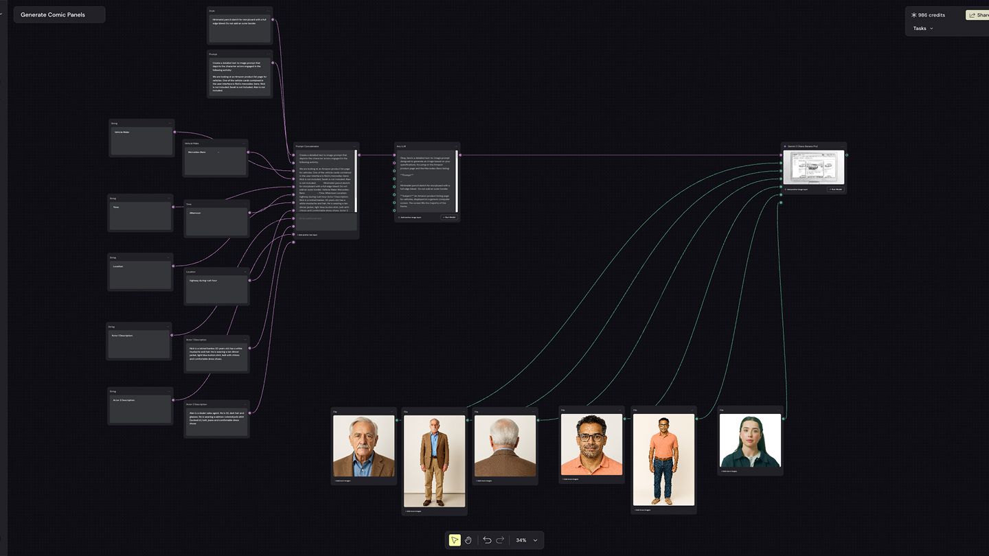 Weavy.ai user interface.